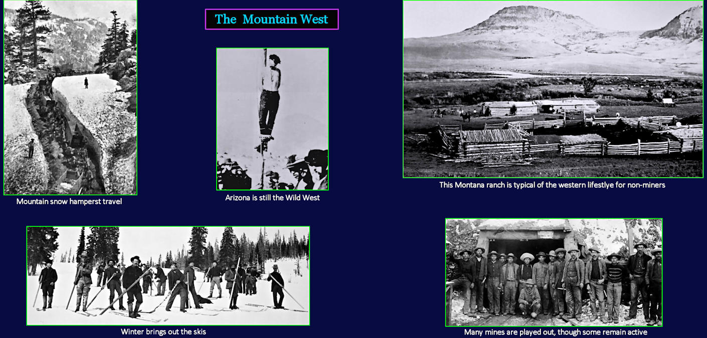 Mountain West, 1890